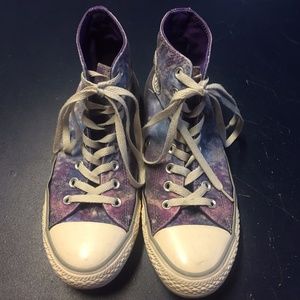 Converse Womens9, Mens7 Custom shoes